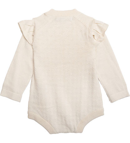 Hanevild Bodysuit l/s - Knitted - Lucy - Ivory