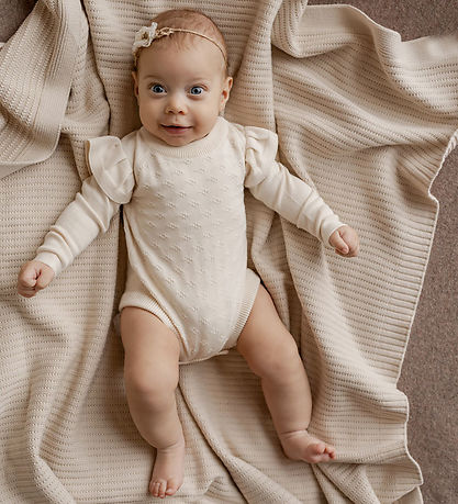 Hanevild Bodysuit l/s - Knitted - Lucy - Ivory