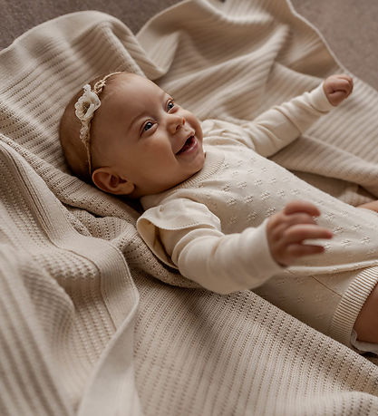Hanevild Bodysuit l/s - Knitted - Lucy - Ivory