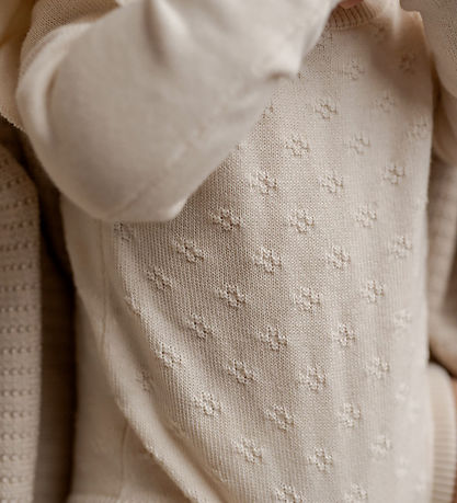 Hanevild Bodysuit l/s - Knitted - Lucy - Ivory