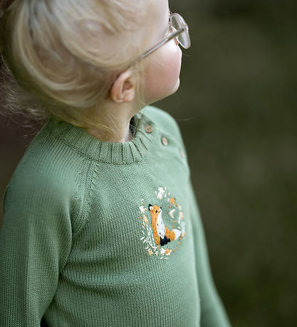 Hanevild Blouse - Knitted - Linus - Shale Green