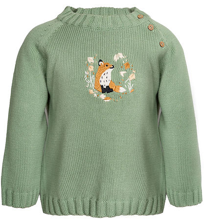 Hanevild Blouse - Knitted - Linus - Shale Green