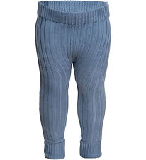 Leggings Hanevild - Tricoté - Rib - Bruyère - Blue Blizzard Leggings Hanevild - Tricoté - Rib - Bruyère - Blue Blizzard