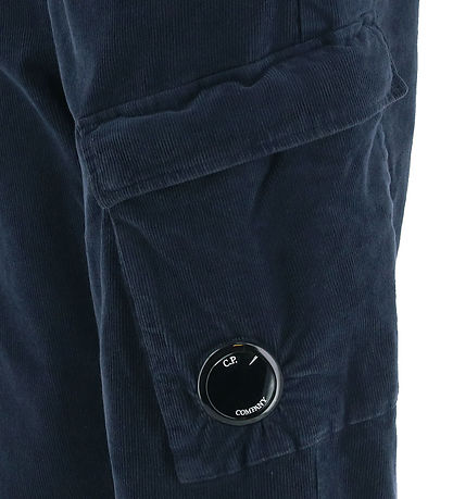 C.P. Company Corduroy Broek - Total Eclipse Blue
