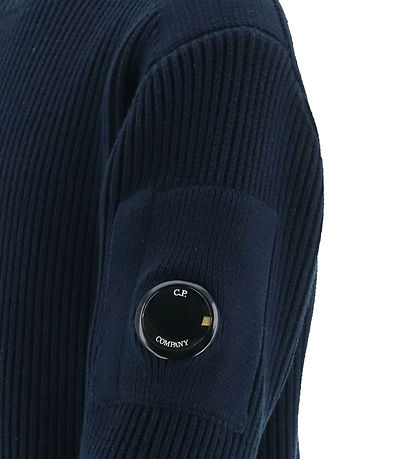 Blouse C.P. Company - Tricoté - Total Eclipse Blue Blouse C.P. Company - Tricoté - Total Eclipse Blue