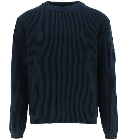 Blouse C.P. Company - Tricoté - Total Eclipse Blue Blouse C.P. Company - Tricoté - Total Eclipse Blue