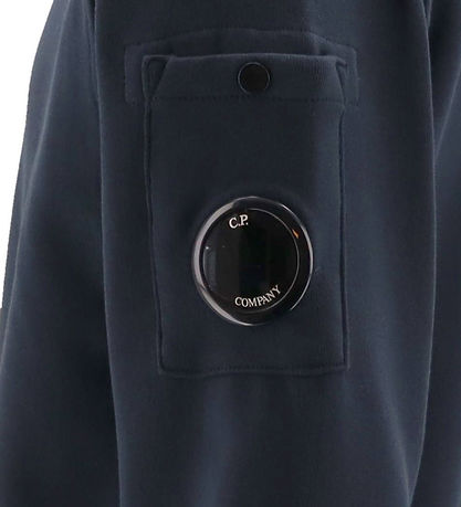 Sweat-shirt C.P. Company - Total Eclipse Blue Sweat-shirt C.P. Company - Total Eclipse Blue