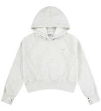 Abercrombie & Fitch Hoodie - Light Grey Melange