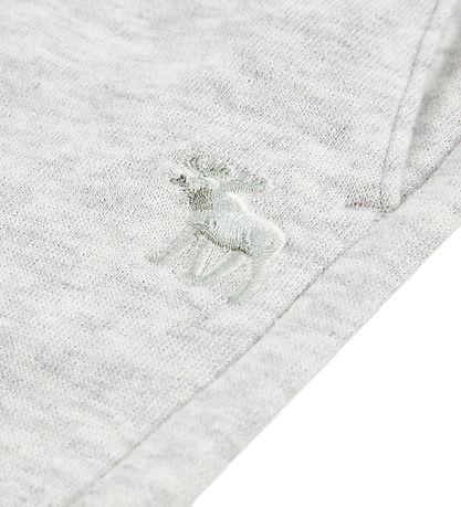Abercrombie & Fitch Joggingbuxur - Ljósgráir tónar