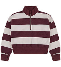 Abercrombie & Fitch Sweat-shirt av. Fermeture éclair - Fig/Off W Abercrombie & Fitch Sweat-shirt av. Fermeture éclair - Fig/Off W