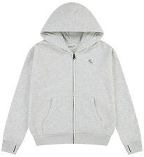 Abercrombie & Fitch Cardigan - Light Grey Melange