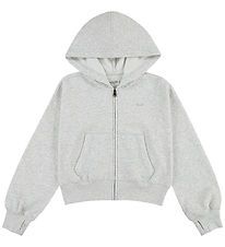 Abercrombie & Fitch Cardigan - Light Grey Melange
