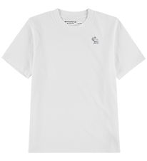 Abercrombie & Fitch T-Shirt - Bright White Abercrombie & Fitch T-Shirt - Bright White
