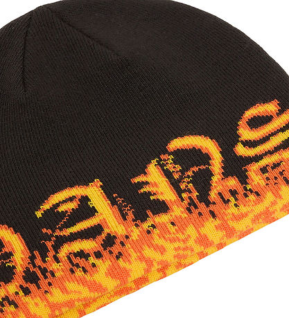 Bonnet Vans - Tricoté - Black/Flamme Bonnet Vans - Tricoté - Black/Flamme