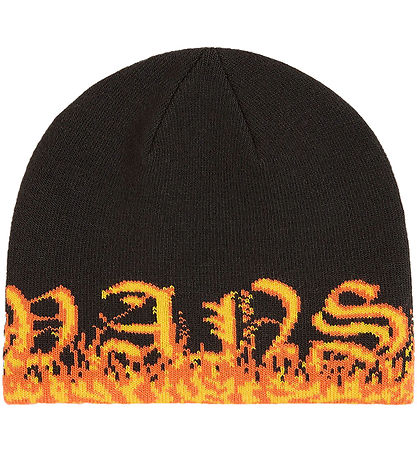 Bonnet Vans - Tricoté - Black/Flamme Bonnet Vans - Tricoté - Black/Flamme