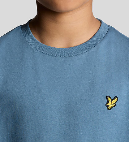 Lyle & Scott T-skjorte - Plain - Ocean Sky Lyle & Scott T-skjorte - Plain - Ocean Sky