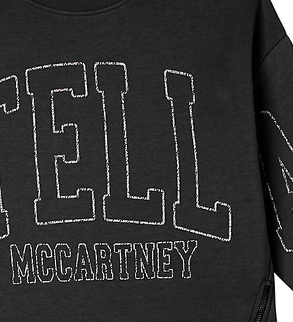 Stella McCartney Kids Sweatshirt - Schwarz m. Weiß