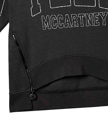 Stella McCartney Kids Sweatshirt - Schwarz m. Weiß