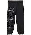 Stella McCartney Kids Joggingbuxur - Svart M. Hvítt
