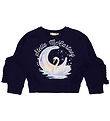 Stella McCartney Kids Sweatshirt - Navy m. Print/Rushes Stella McCartney Kids Sweatshirt - Navy m. Print/Rushes