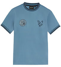 Lyle & Scott T-shirt - Football - Ocean Sky Lyle & Scott T-shirt - Football - Ocean Sky