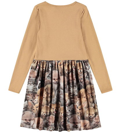 Molo Dress - Rib - Credence - Fuzzy Fluffy