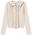 Molo Cardigan - Knitted - Wool/Cotton - Gamora - Buttercream Molo Cardigan - Knitted - Wool/Cotton - Gamora - Buttercream