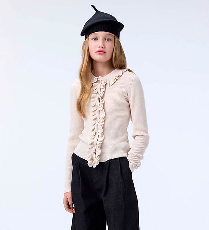 Molo Cardigan - Knitted - Wool/Cotton - Gamora - Buttercream Molo Cardigan - Knitted - Wool/Cotton - Gamora - Buttercream