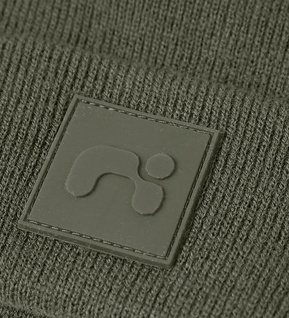 Name It Beanie - Knitted - NmnMalik - Dusty Olive