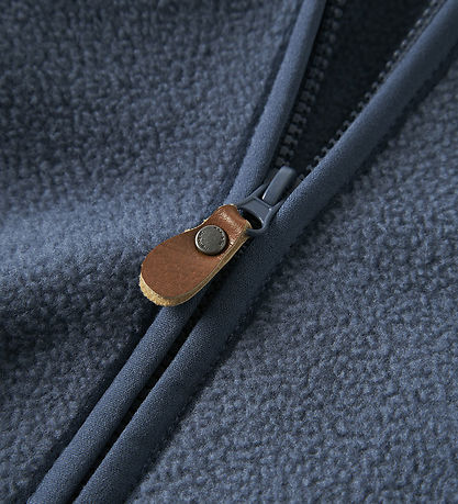 Name It Flísjakki - NbnMeeko - Vintage Indigo M. Eyru