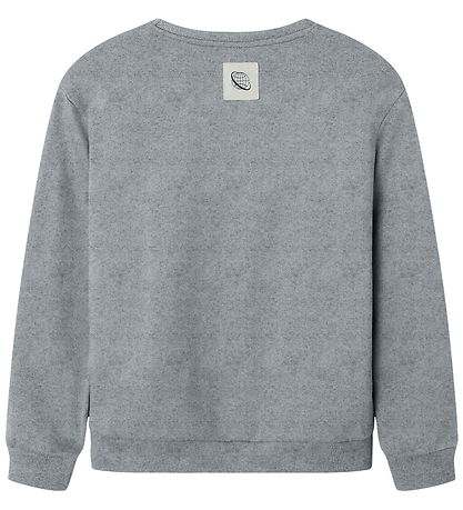 Name It Sweatshirt - NkmNello - Grey Melange w. Print