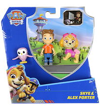 Paw Patrol Toy Figures - Skye & Alex Porter Paw Patrol Toy Figures - Skye & Alex Porter