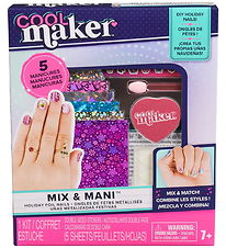 Cool Maker Nail Kit - Mix & Mani - Holiday Foil Nails Cool Maker Nail Kit - Mix & Mani - Holiday Foil Nails