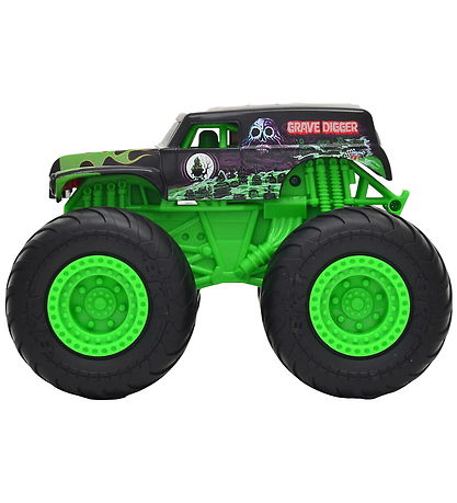 Monster Jam Truck w. Sound/Light - 1:24 - Grave Digger Monster Jam Truck w. Sound/Light - 1:24 - Grave Digger