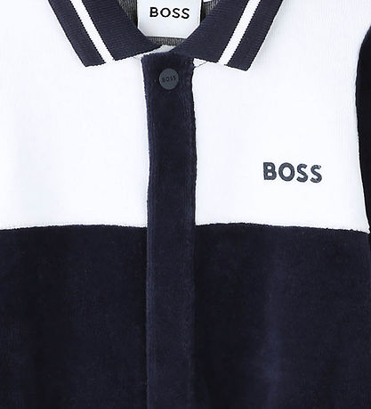 BOSS Gift Box - Nightsuit - Velvet - White/Navy