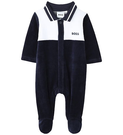 BOSS Gift Box - Nightsuit - Velvet - White/Navy