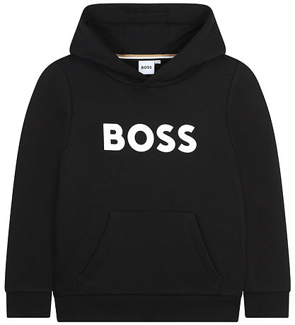 BOSS Hoodie - Black w. Logo