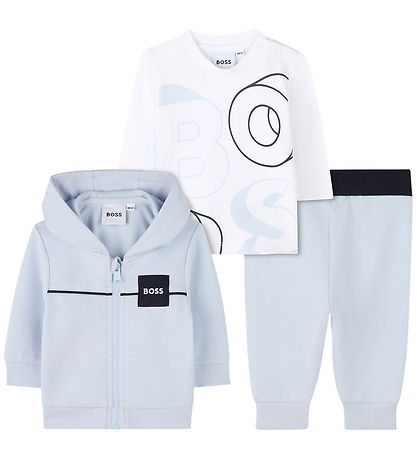Boîte Cadeau BOSS - Ensemble de Jogging/Blouse - Bateau léger/Bl Boîte Cadeau BOSS - Ensemble de Jogging/Blouse - Bateau léger/Bl