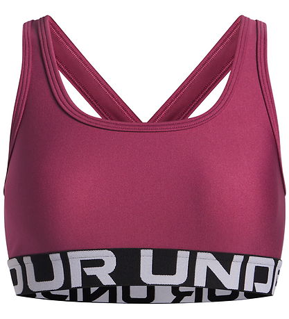 Under Armour Sports Tops - Crossback - Fucksia Dusk