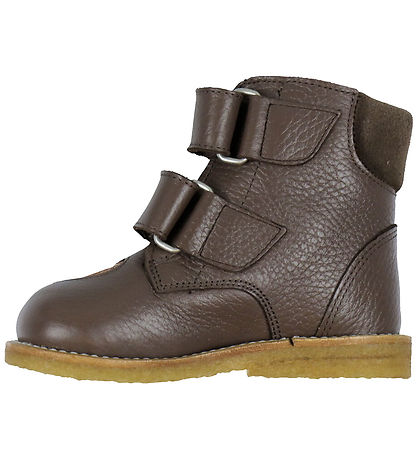 Angulus Vintersko - Tex - Dark Taupe/Mandel Glitter