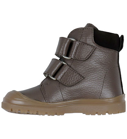 Angulus Byrjunarstígvél M. fóðri - Tex - Dark Taupe/Dark Brown