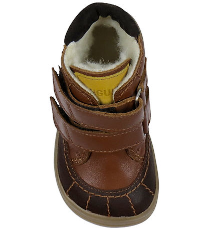 Angulus Winter Boots - Tex - Cognac/Sun Yellow/Dark Brown