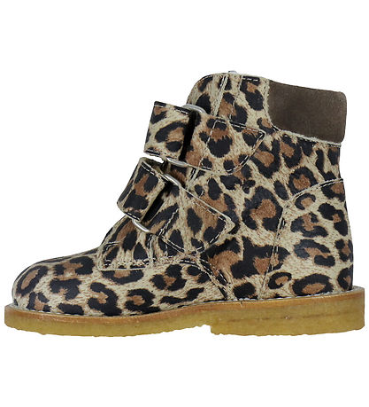 Angulus Första Kängorna m. Foder - Tex - Beige Leo/Taupe