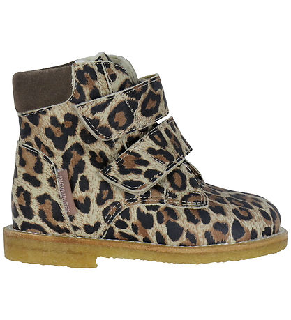 Angulus Första Kängorna m. Foder - Tex - Beige Leo/Taupe