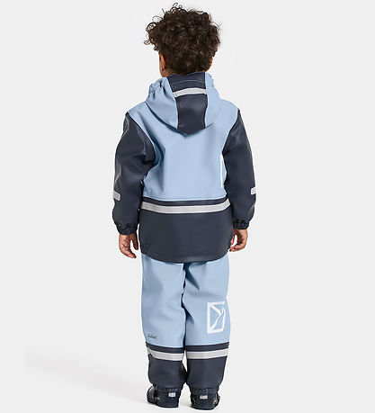 Didriksons Regnföt M. Flís - Boardman - PU - Cloud Blue