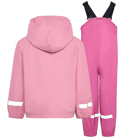 Didriksons Rainwear w. Suspenders - PU - Slaskeman - Light Heath