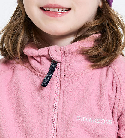 Didriksons Fleece Jacket - Monte - Light Heather Pink Didriksons Fleece Jacket - Monte - Light Heather Pink