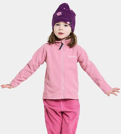 Didriksons Fleece Jacket - Monte - Light Heather Pink Didriksons Fleece Jacket - Monte - Light Heather Pink