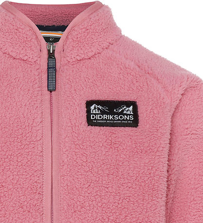 Didriksons Fleece Jacket - Gibbs - Heather Pink