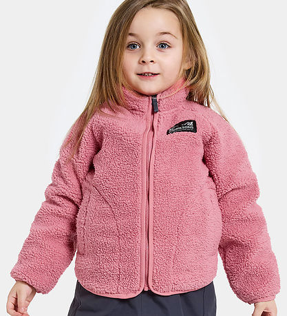 Didriksons Fleece Jacket - Gibbs - Heather Pink